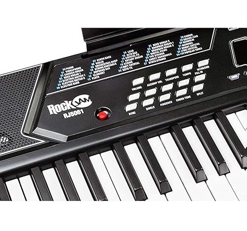 Amazon.com: RockJam 61 Key Keyboard Piano Stand With Pitch Bend